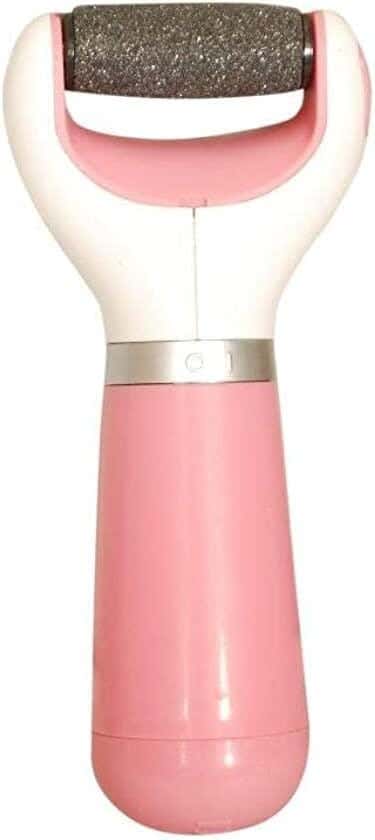 Foot softening and dead skin removal device - pink white
