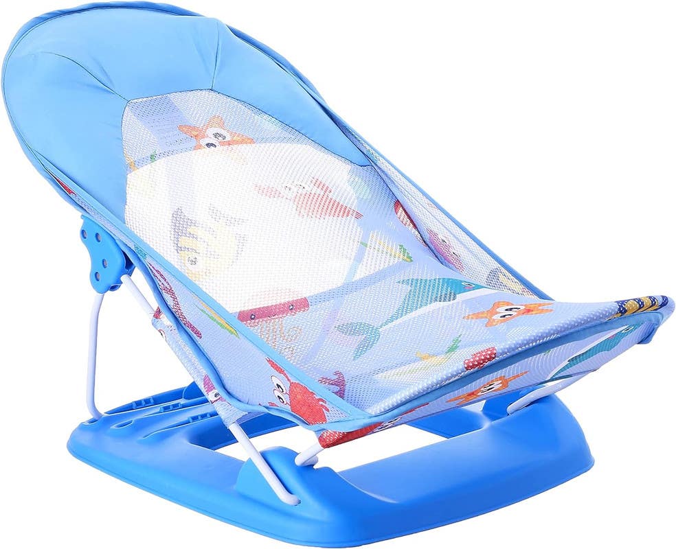 Baby shower chair, Plastic - Blue