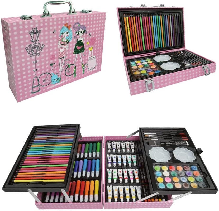 Art tool set, 145 pieces - Multicolor