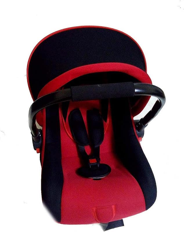 Children's Car Seat, Multiuse - Red Black