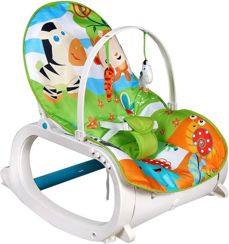 Musical Rocking Chair For Children - Multicolor