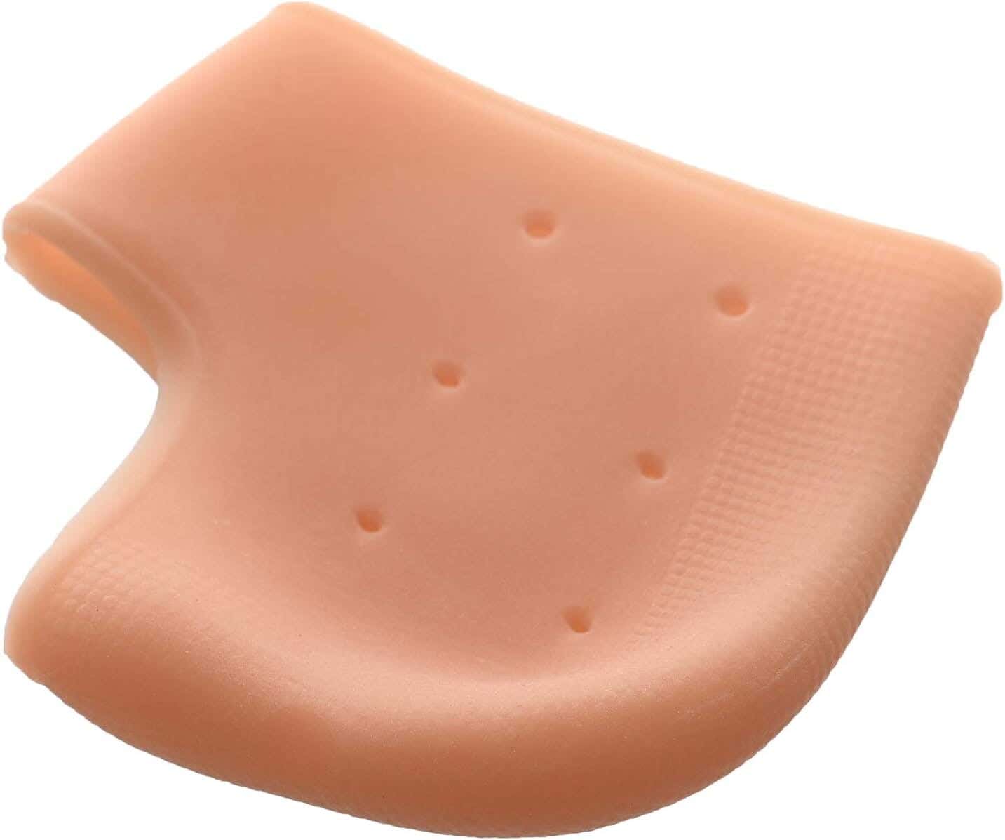 Silicone heel pads, 2 pieces, one size - beige
