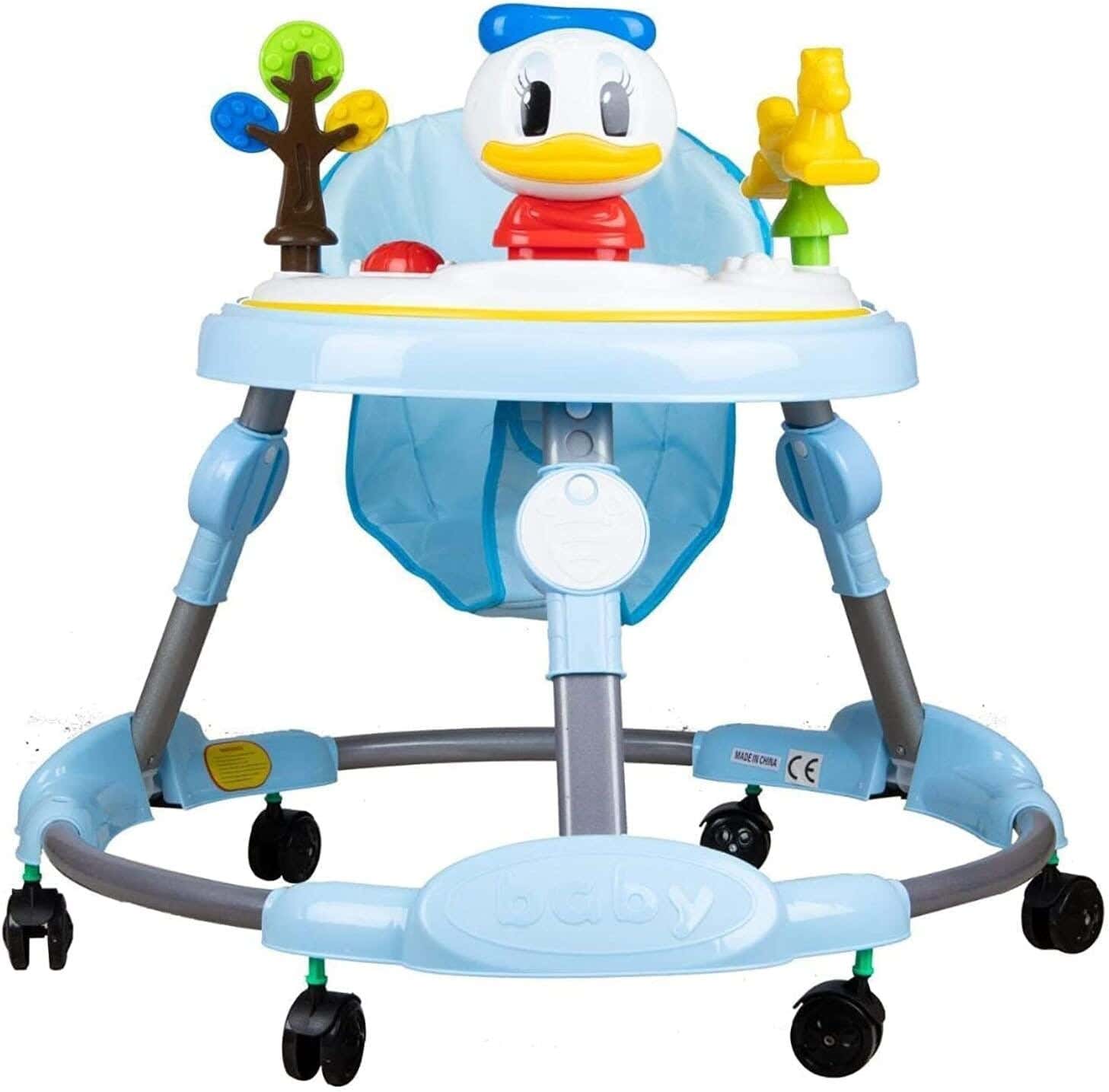 Circular Baby Walker, Helps Your Child Walk Alone, Safe - Multicolor