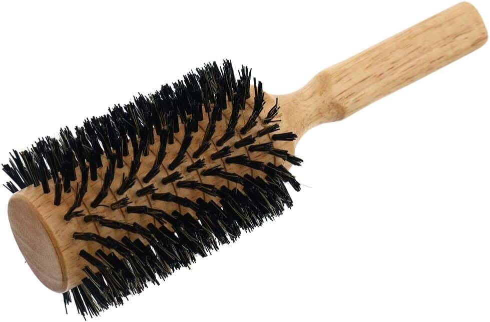 Large Wooden Hair Brush - Beige