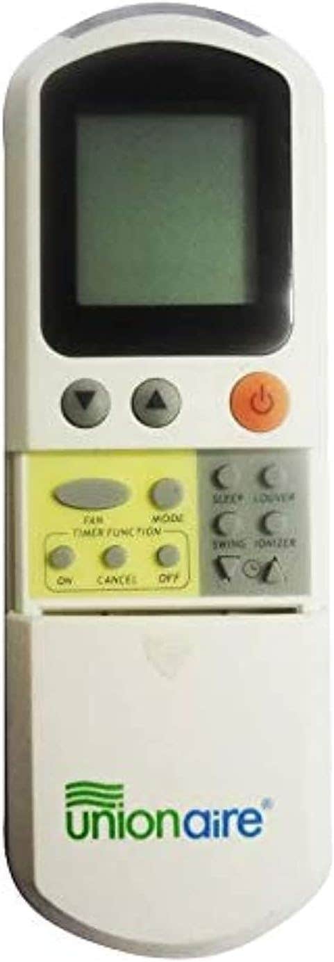 Remote Control For Unionaire Air Conditioner - White