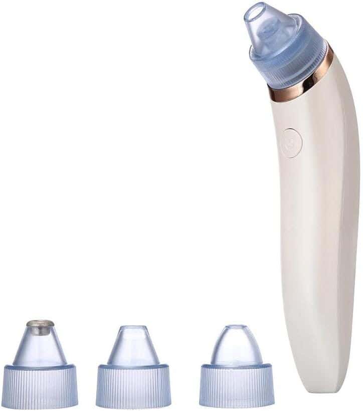 Comedo Blackhead Suction and Pore Cleaning Device, USB Charging - Beige