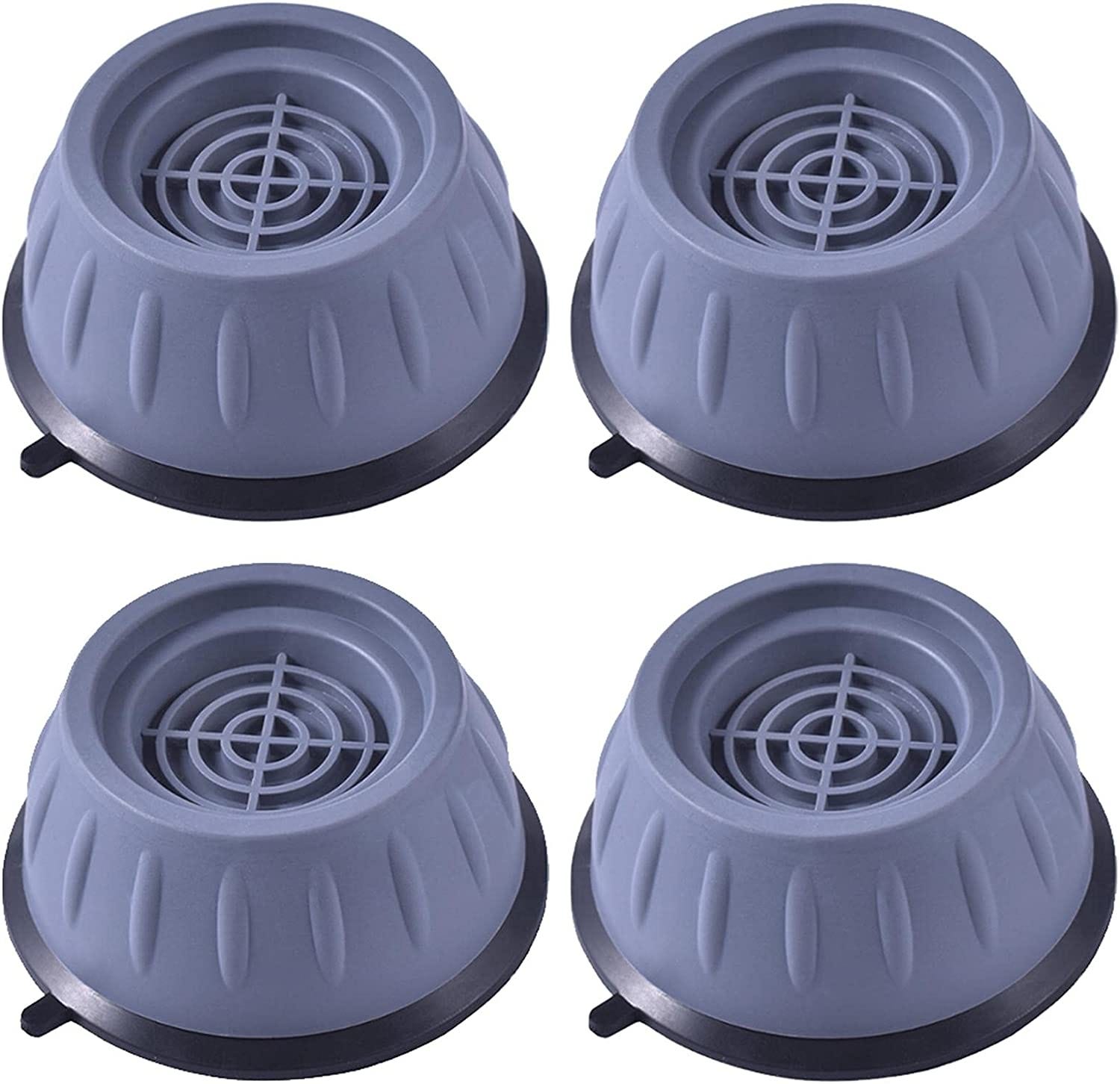 Washer Base Set, 4 Pieces, Anti-Sliding And Anti-Vibration - GreySPSHB097H227YN