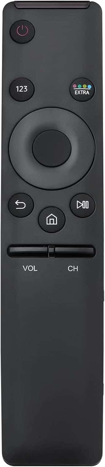 Versatile Remote Control Compatible With Samsung Smart Led, Lcd, Ultra Hd, 3K, And 4K Tvs In Sizes 40", 43", 50", 55", 65", And 75" - Black