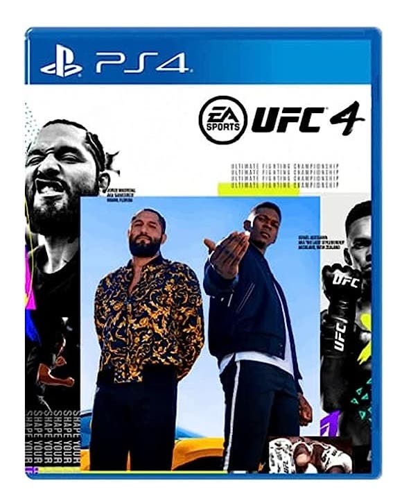 UFC 4 Game Compatible with PlayStation 4 Control