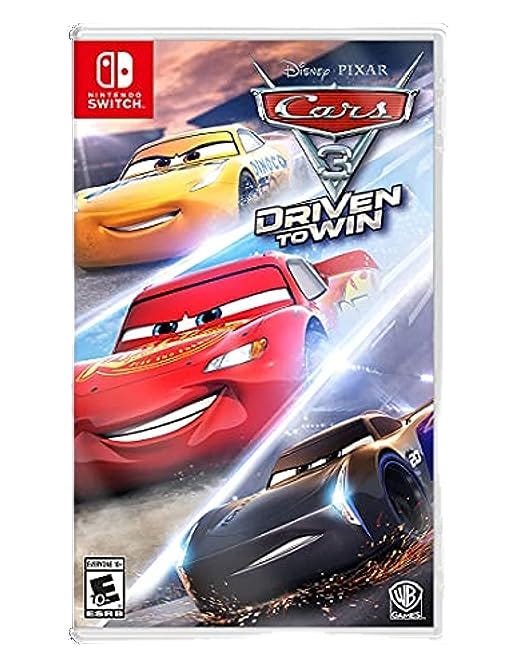 Cars 3 Driven to Win Game Compatible with Nintendo Switch Control