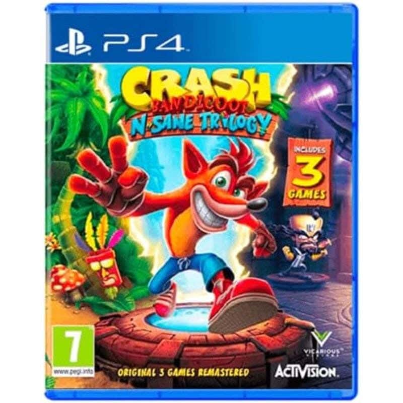 ACTIVISION Crash Bandicoot N Sane Trilogy Software, Compatible with PlayStation 4 Console