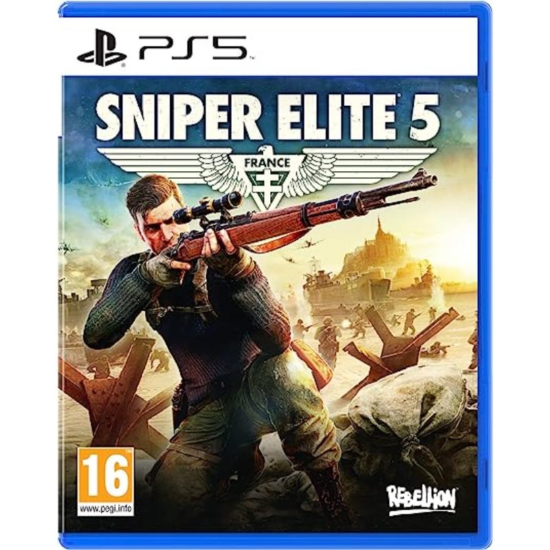 Sniper Elite 5 Game, Compatible With PlayStation 5, English Edition