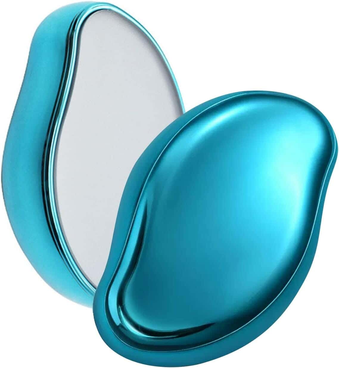 Magic Crystal Hair Removal Tool, Painless Hair Exfoliator - Blue