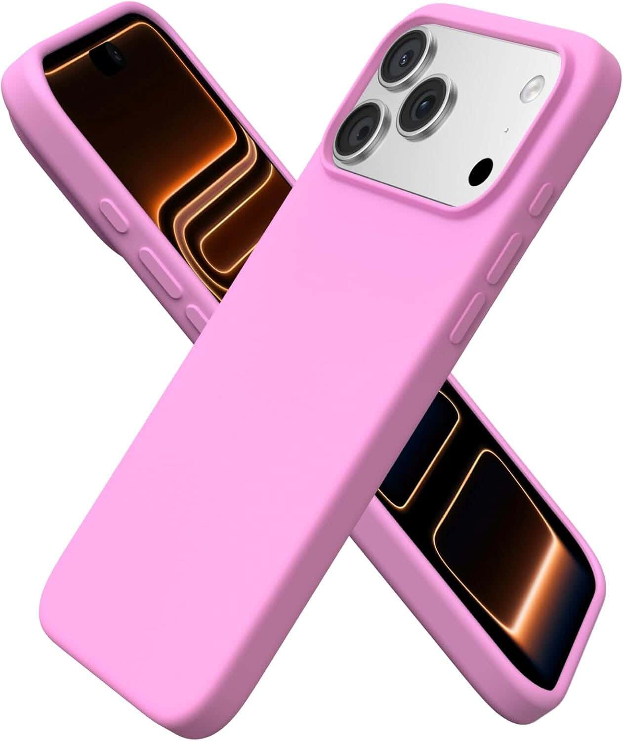 iPhone 17 Pro Max Silicone Case - Light Pink