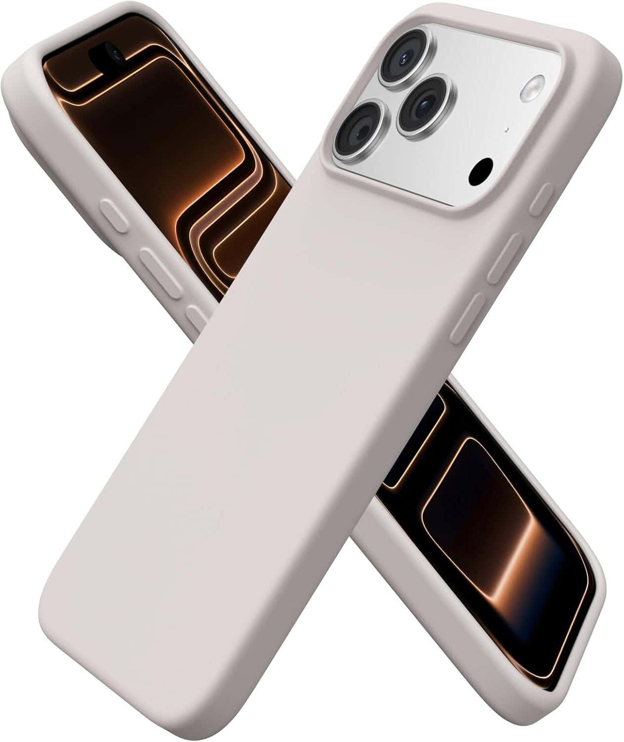 iPhone 17 Pro Max Mobile Case, Silicone - Gray