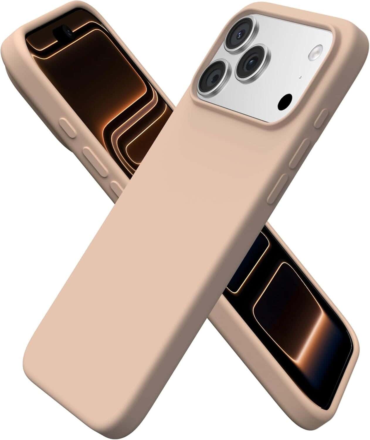 iPhone 17 Pro Max Silicone Case - Beige