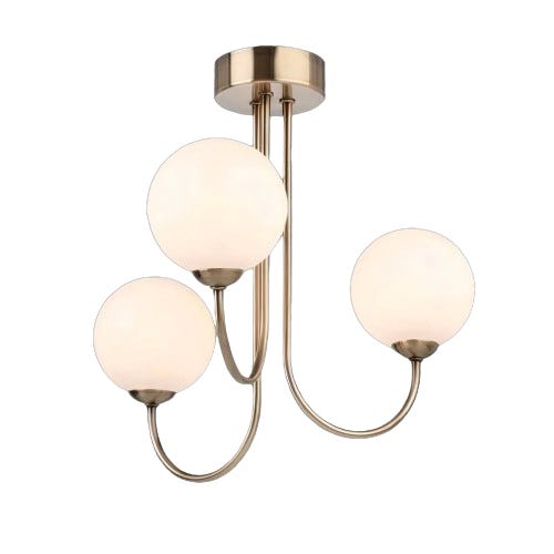 Metal Ceiling Chandelier, 40×60 Cm - Gold