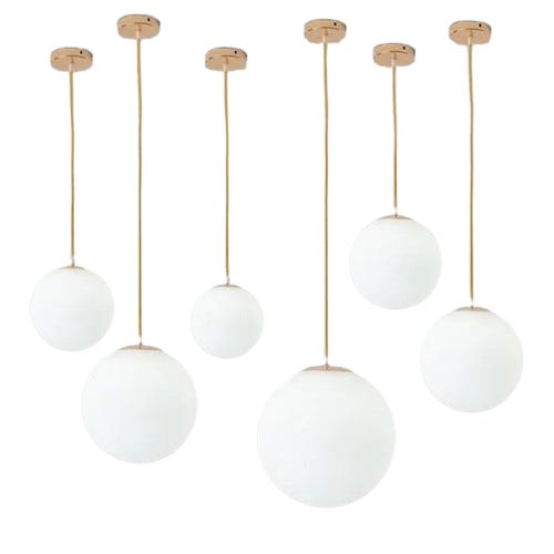 Metal Ceiling Chandelier, 80×120 Cm - Gold