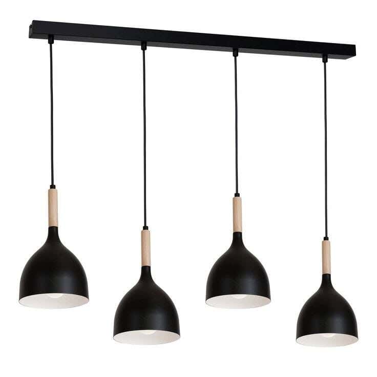 Metal Ceiling Chandelier, 70×100 Cm - Black Beige