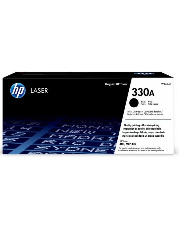 HP LaserJet Toner Cartridge, 330, CF330A - Black