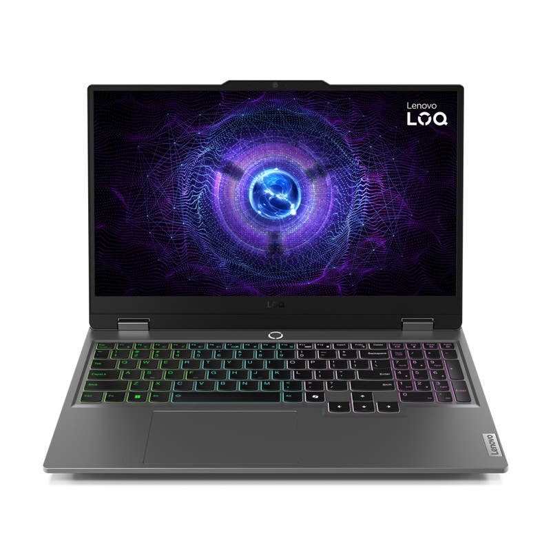 Lenovo LOQ 15IRX9 Model 83DV008QED Intel Core i7-13650HX Laptop ,16GB RAM ,512GB SSD , NVIDIA GeForce RTX 3050 GDDR6 6GB ,FHD IPS 15.6 Inches Display - Grey