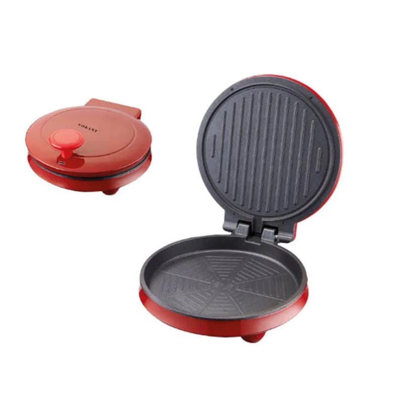 Sokany Pizza Maker, 1000 Watts, SK-08013 - Red
