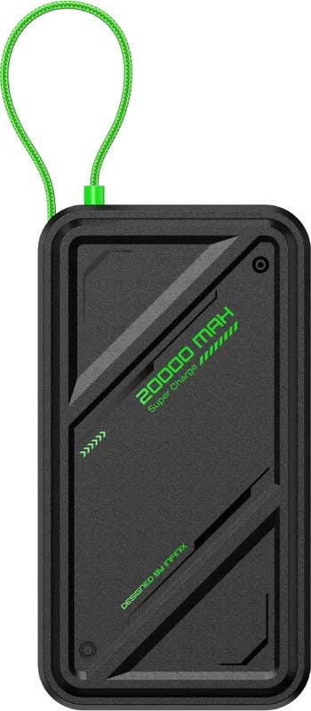Infinix XP20GT Power Bank, 20000 mAh, 3 Ports, XP20GT - Black