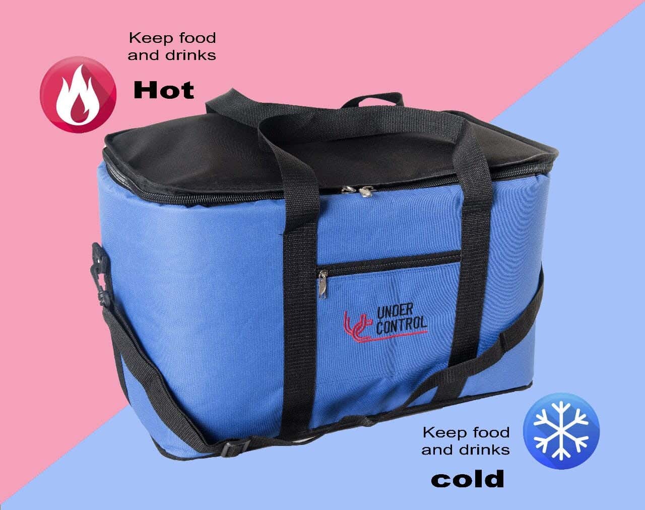 Under Control Thermal Bag, Multi-Material, 1-Piece, 55 Liters - Blue