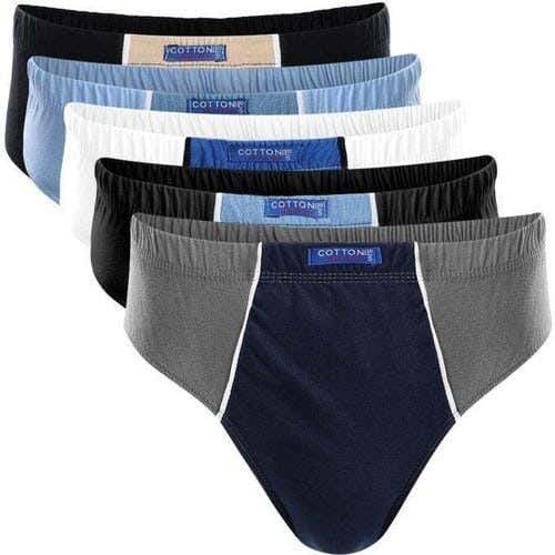 Cottonil Men's Boxer Briefs Set, 5 Pieces, M - Multicolor