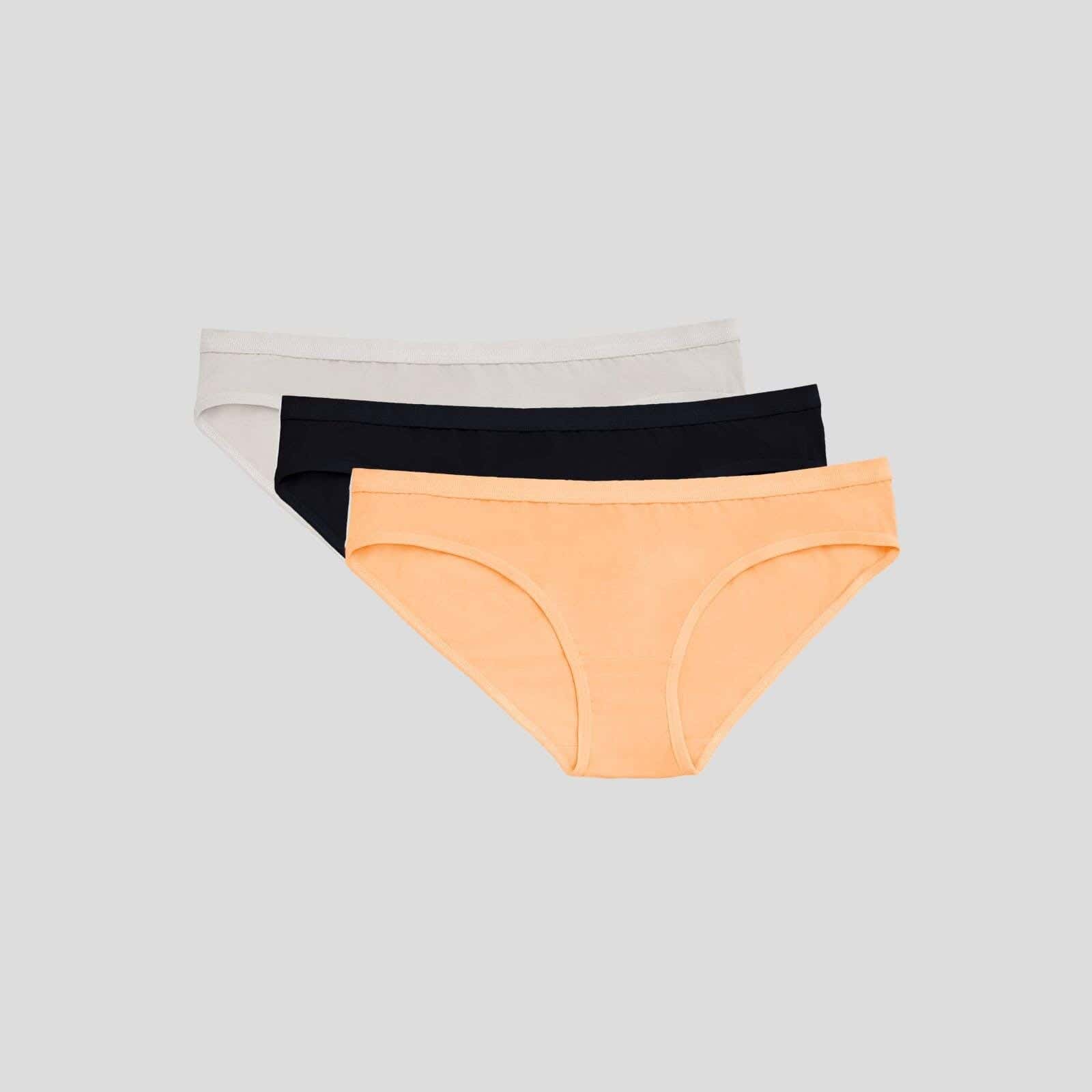 Dice Women's Underwear Set, Cotton, 3 Pieces, M - Multicolor