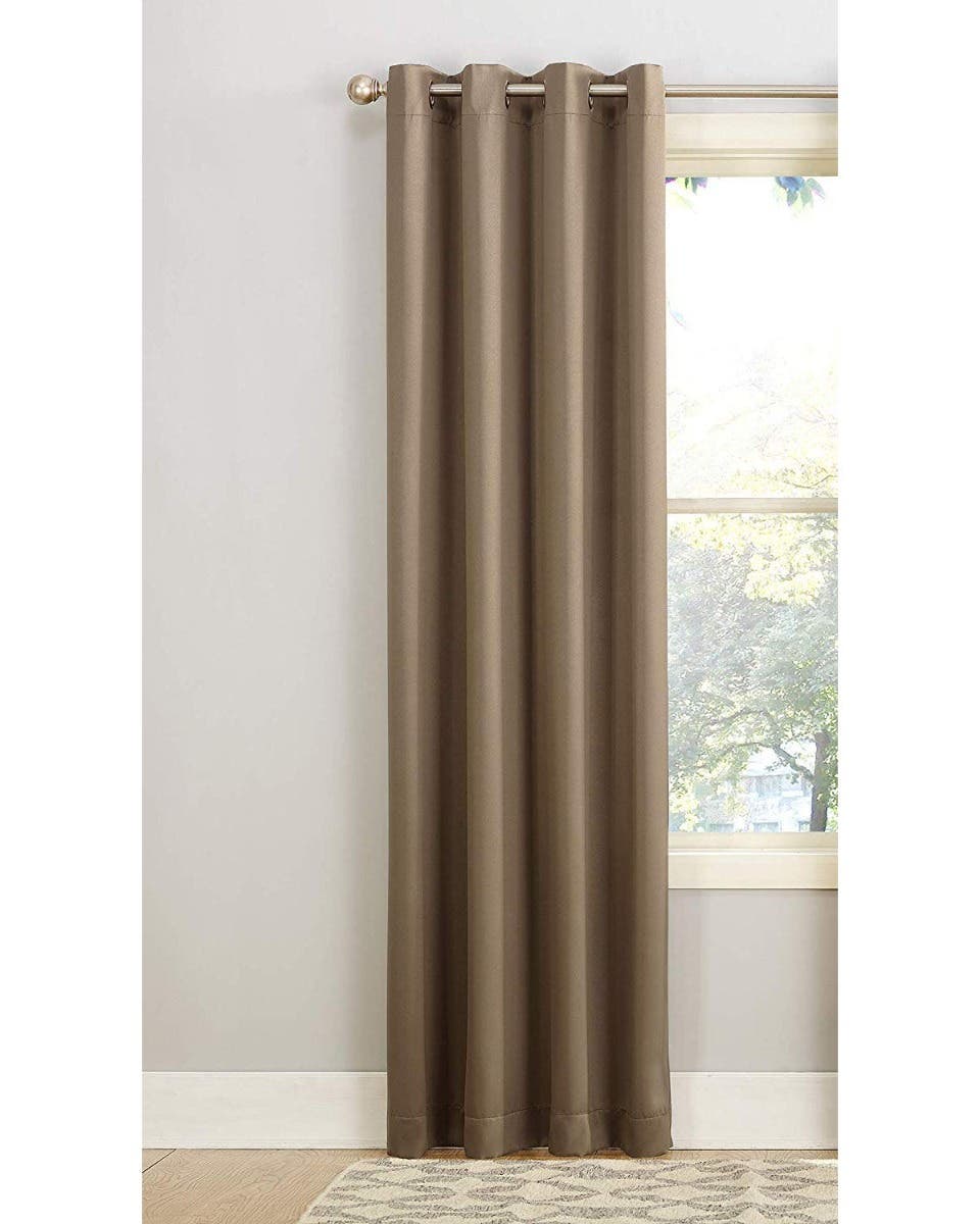 Polyester Curtain, 270×260 cm - Coffee