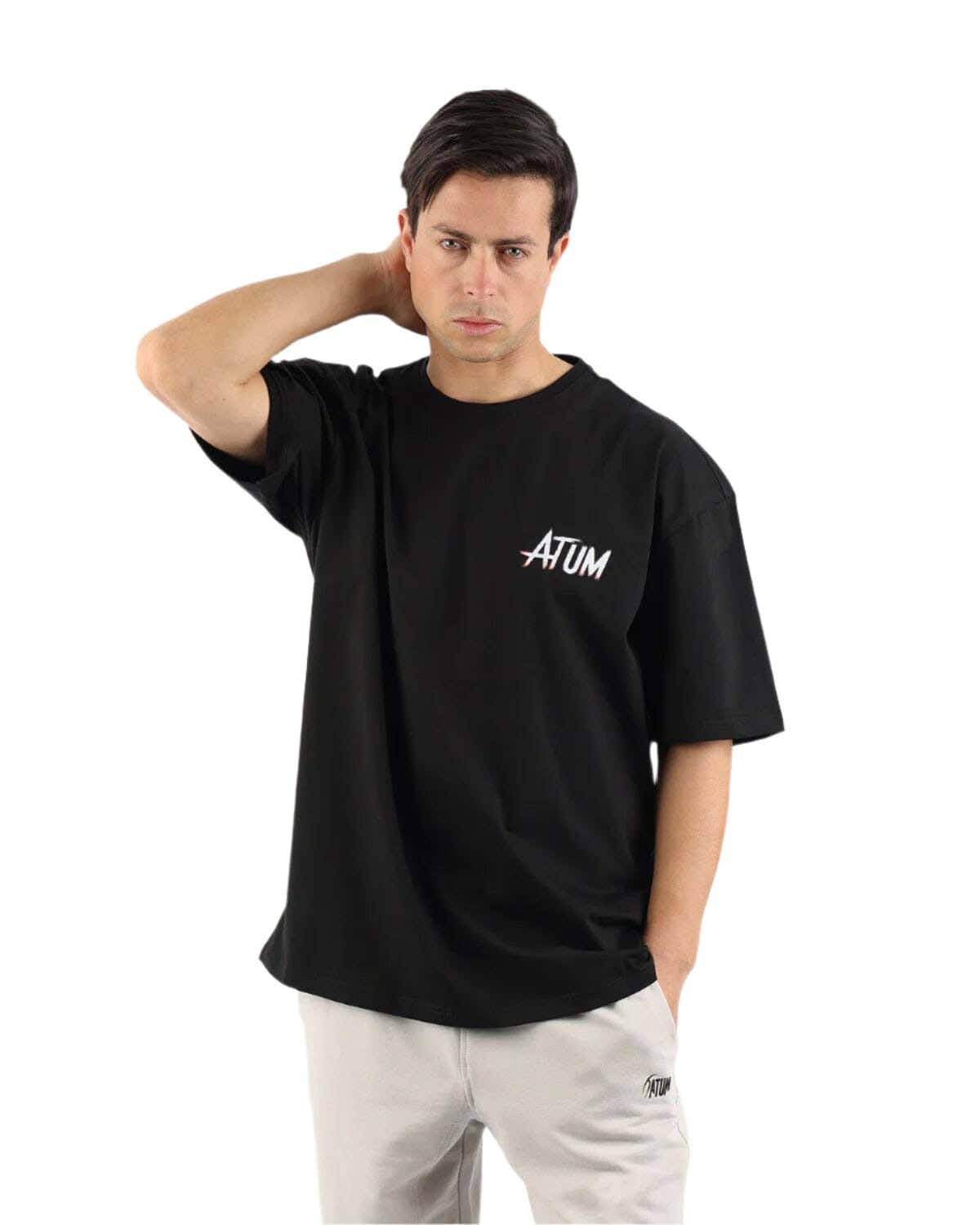ATUM Men'S Cotton Oversized T-Shirt