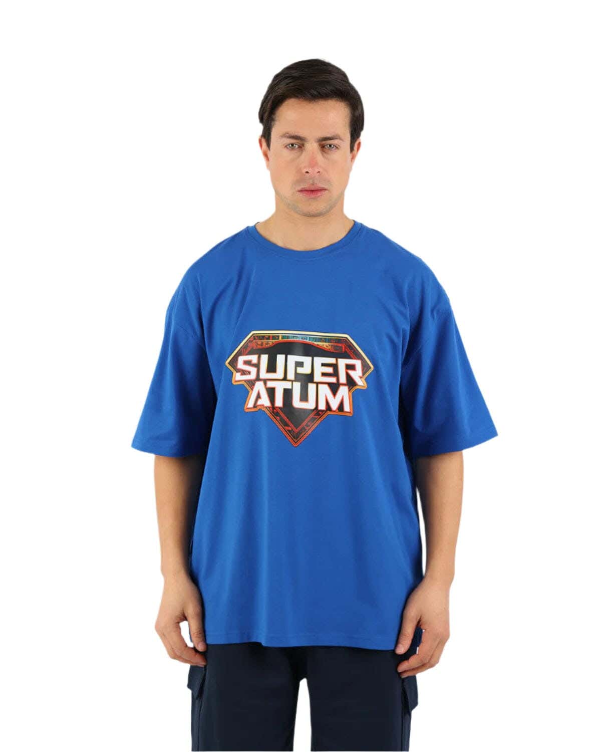ATUM Men'S Cotton Oversized T-Shirt