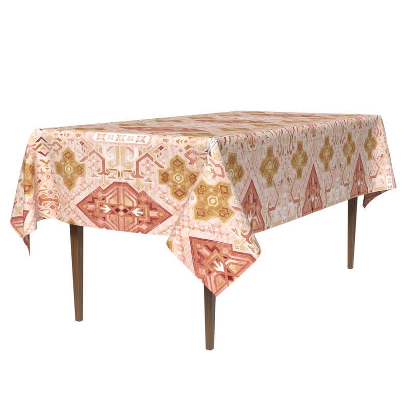 Polyester Tablecloth, 140×300 cm - Multicolor
