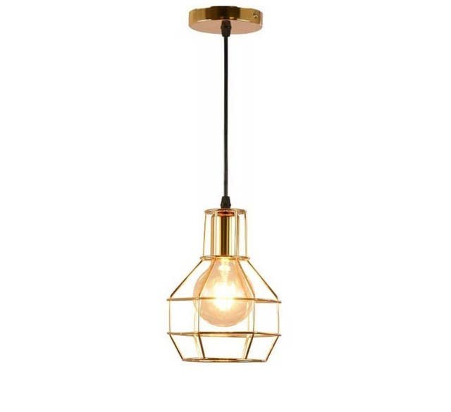 Modern Ceiling Chandelier, 80x20x20 cm - Gold
