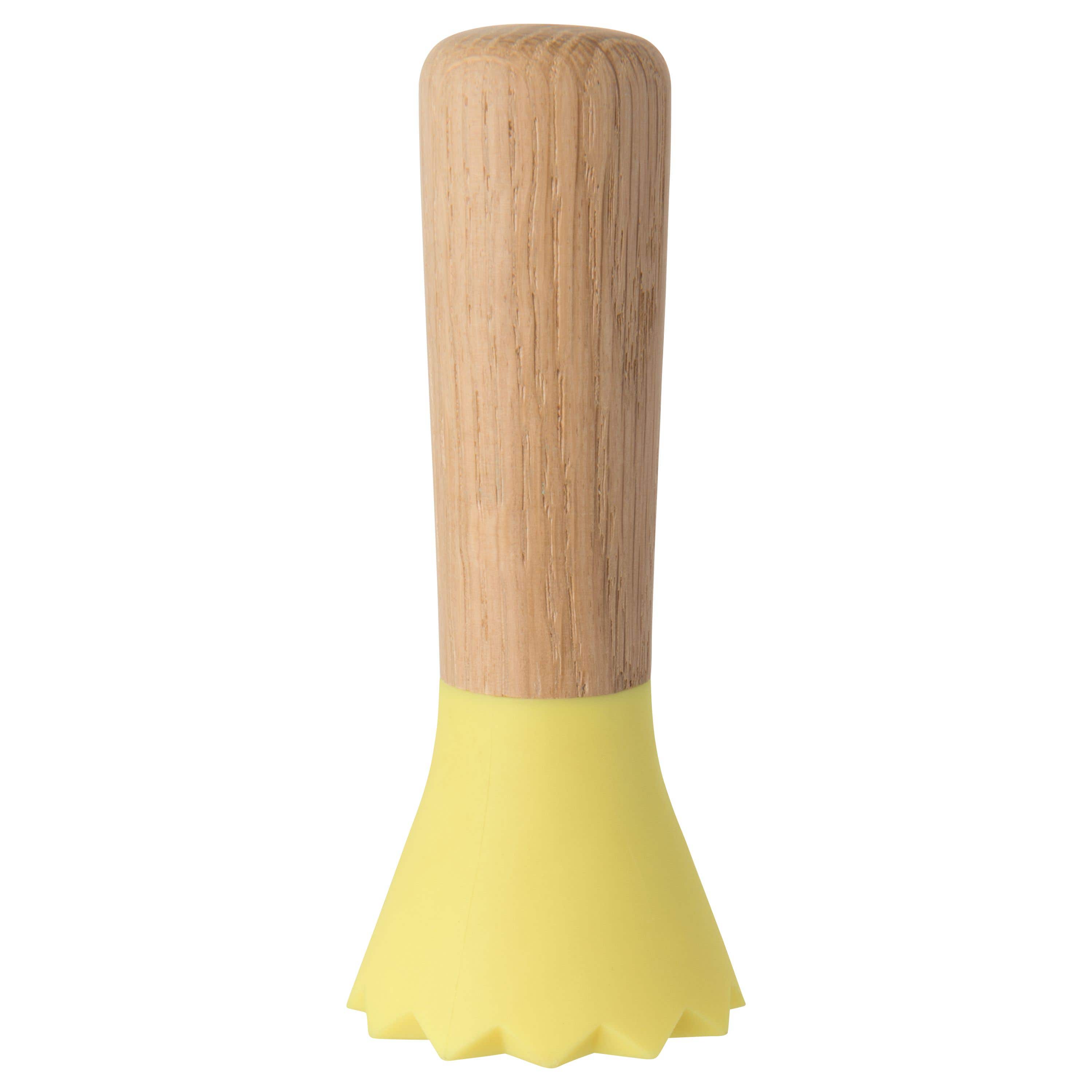 BergHOFF Nylon Rolling Mold, Wooden Handle, 11.5 Cm - Yellow Beige
