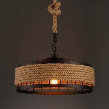 Modern Chandelier, 3 Bulbs - Black