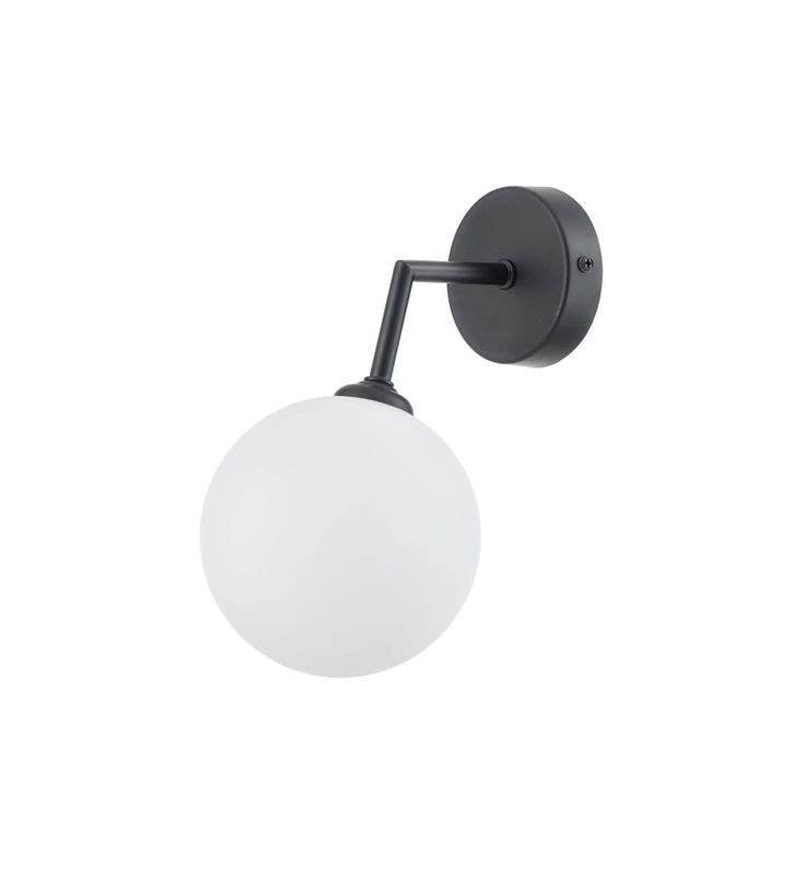 Wall Light Hanging, 1 Lamps, 20×15 cm - Black