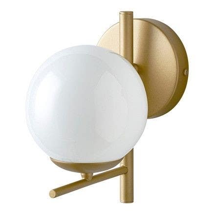 Wall Light Hanging, 1 Lamps, 25×15 cm - Champagne