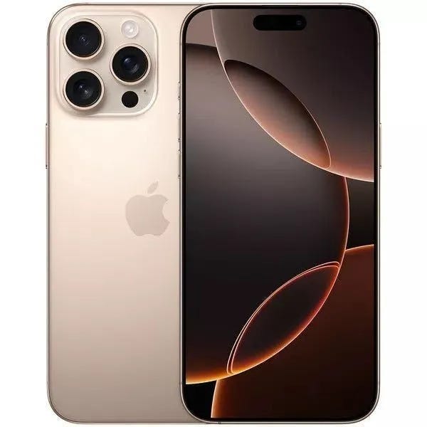 Apple iPhone 16 Pro Max Single SIM, 256GB, 8GB RAM, 6.9-inch, 5G - Desert Titanium (No Active, Price Does Not Include Tax.)