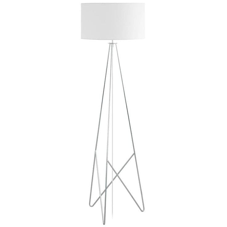 Metal lamps, 1 bulb, electrostatic paint - white