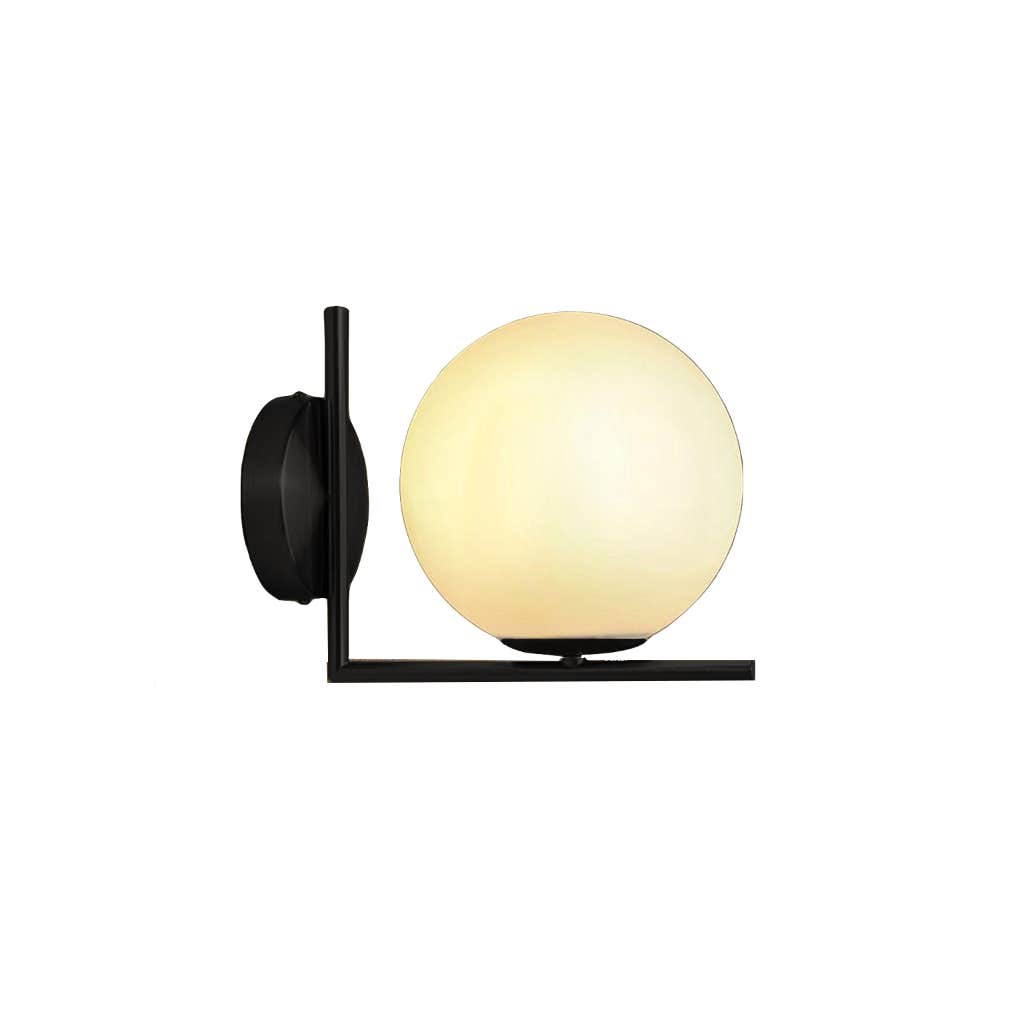 Wall Light Hanging , 1 Lamps - Black