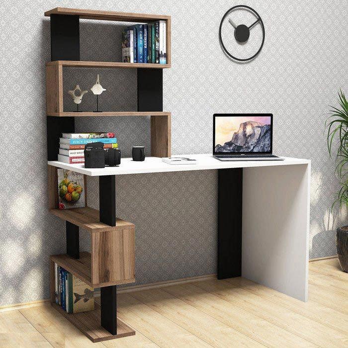 MDF Wood Desk, 120×60×150 - Multicolor