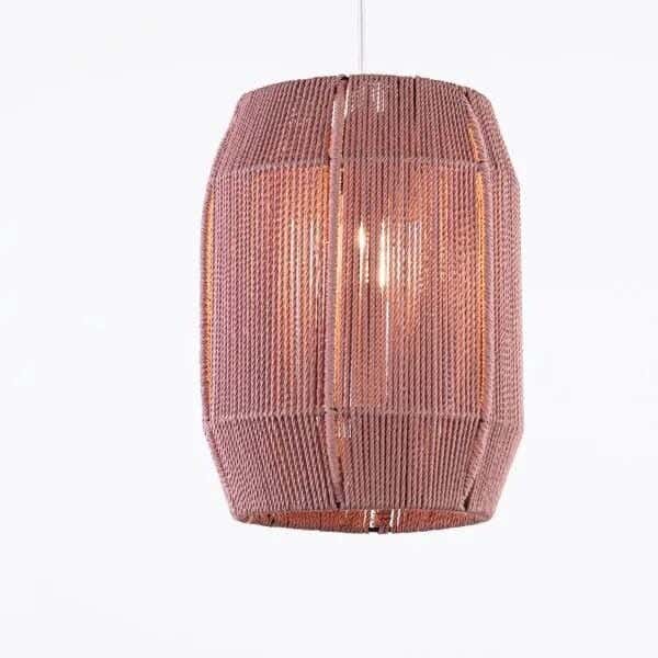 Boho ceiling chandelier, 25x30 cm - Cashmere