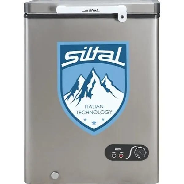 Siltal Freezer, Defrost, 180 Liters, CF-180 - Silver