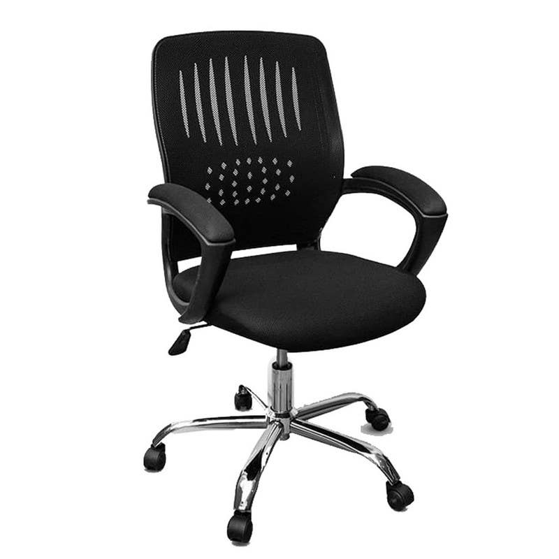 Movable office chair, 50x50x70 cm - black