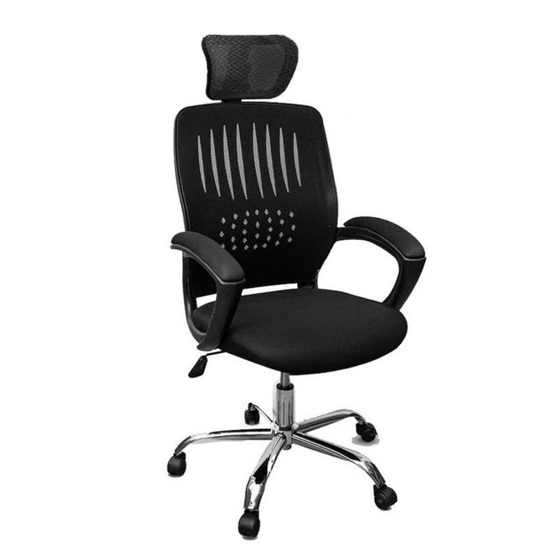 Movable office chair, 50x50x120 cm - black