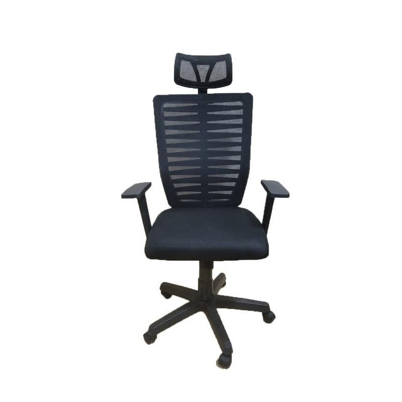 Movable office chair, 50x50x120 cm - black