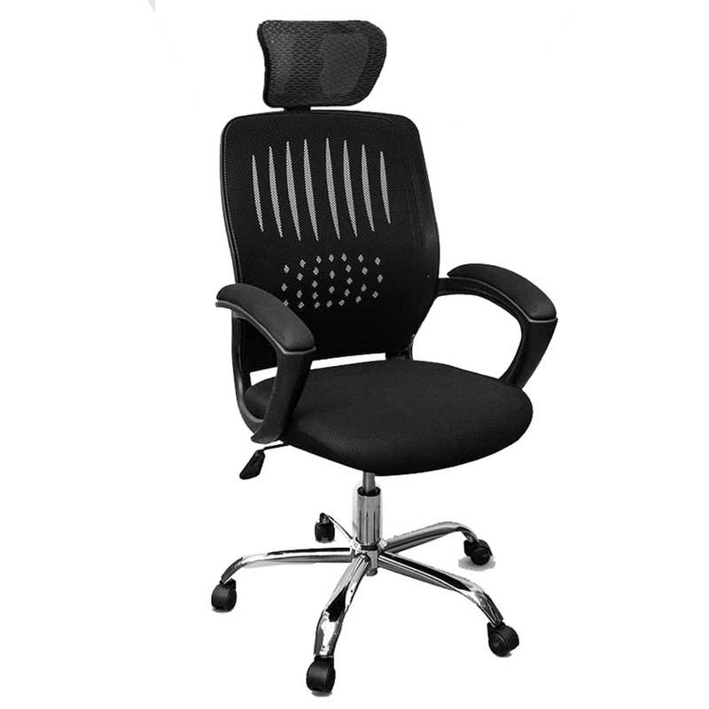 Moving Office Chair, 60×50×85 cm - Black