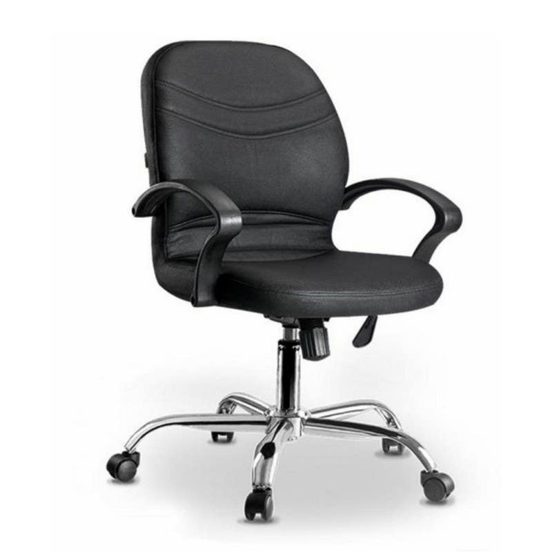 Moving Office Chair, 60×50×85 cm - Black